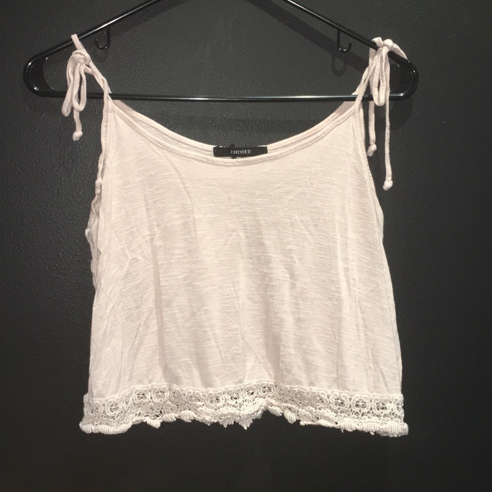 tan forever 21 tank top